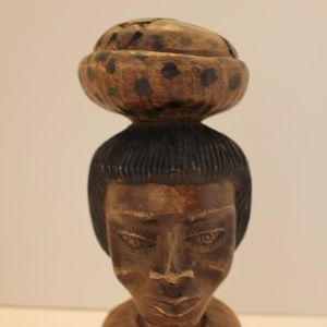 African Bust Vintage 1950